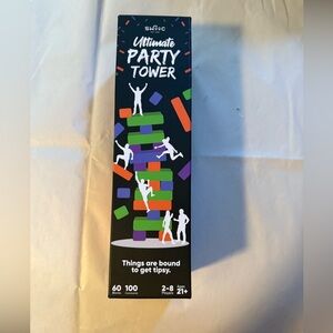 SWOOC "Ultimate Party Tower" Game Adult Drinking Fun 100 Commands 60 Blocks
